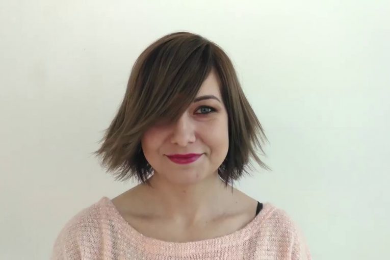 Креативная женская стрижка на короткие волосы / Курс обучение для парикмахеров бесплатно