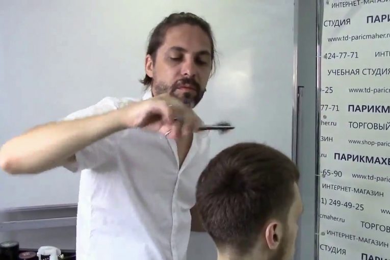 Анонс мастер-класса Алексея Лаврентьева «Мужская стрижка на короткие волосы со сложным ростом волос»