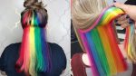 Топ Удивительное Окрашивание Волос — Яркие волосы. Фиолетовые / Розовые / Синие / Зеленые #2