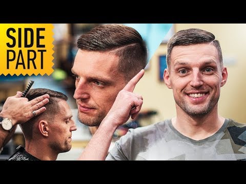 Мужская стрижка SIDE PART (Сайд Парт) Как говорить с парикмахером? // Мужские прически