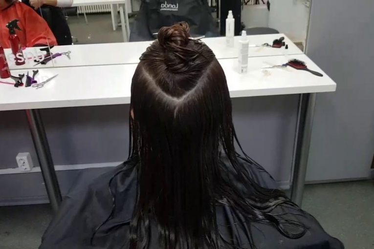 Стрижка Каскад на длинные волосы