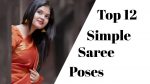 Top 12 Simple Saree Photography | Saree Photoshoot Idea | Saree Poses for Girls