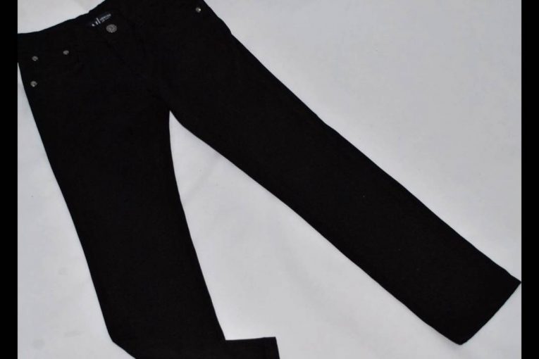 Стильные брендовые чёрные школьные джинсы для мальчика 5-14 лет