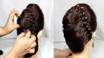 Beautiful french hairstyles for wedding/party | simple hairstyle | hair style girl | hairstyles