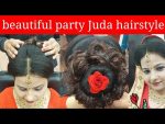 beautiful party Juda hairstyle (step by step)