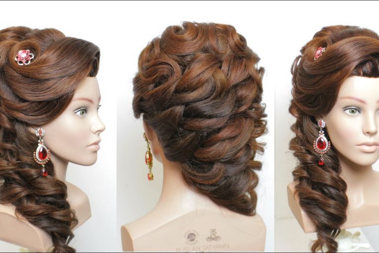 New Bridal Hairstyle For Long Hair Step by Step