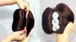 Very Easy french roll Hairstyles for party | French Bun Hairstyles 2019 for girls | hair style girl