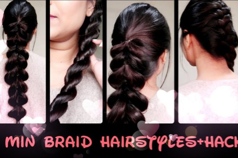 Everyday Easy Braiding Hairstyles For Medium And Long Hair//Quick Back to school hairstyles