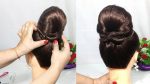 Easy Juda hairstyle 2019 for girls | bun updos | Hair Style Girl | Hairstyles for wedding/party
