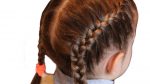 Peinado simple para niños en jardín de infantes, escuela ❤ Peinados fáciles para todos los días