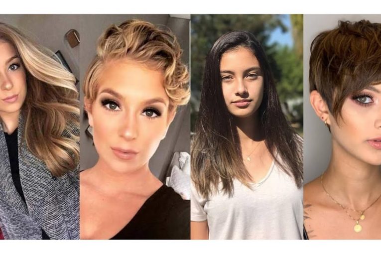 Женская стрижка пикси 2019: фото до и после. Модные прически на короткие волосы.