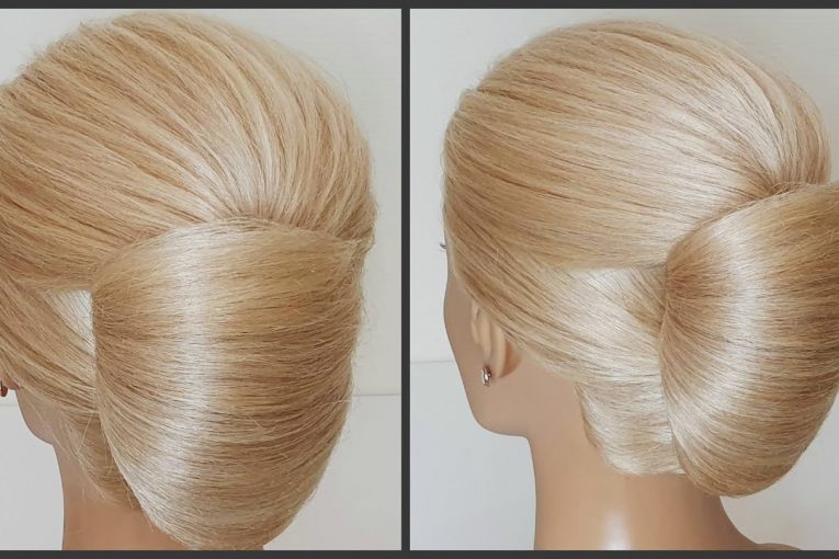 Легкая идеальная прическа.Как убрать торчащие волосы!Easy perfect hairstyle.How to gently make hair