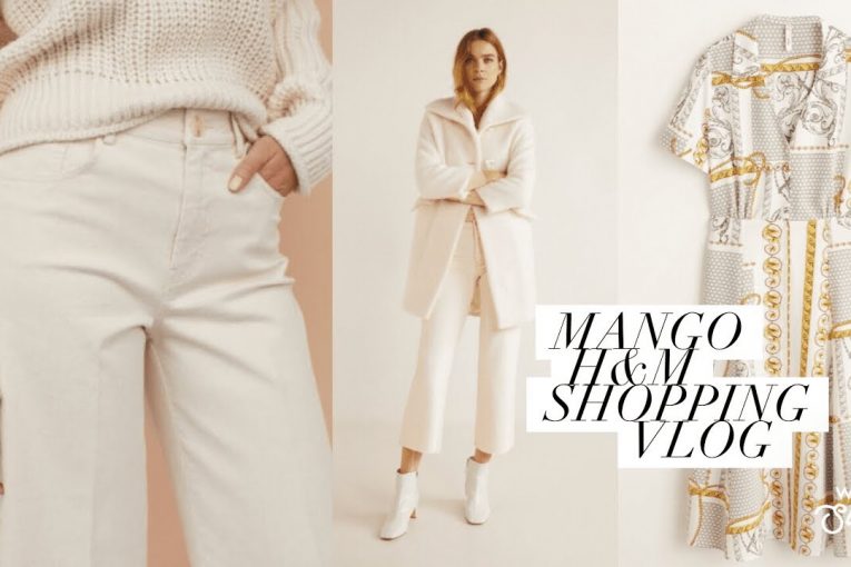 Shopping vlog | Mango | H&M | Шопинг влог | Модные образы | Новинки в магазинах 2019 | Примерка
