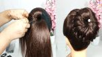 easy juda bun hairstyle for wedding | cute hairstyle | juda hairstyle | new hairstyle | Hairstyles