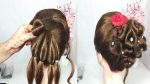 Very Easy Bun Hairstyles with Trick | prom Updo Hairstyle | cute hairstyle | hairstyles