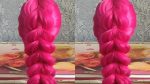 Прическа красивая Коса из резинок / Fashionable hairstyle for school beautiful braid