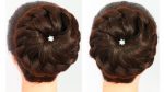 latest wedding juda hairstyle for gown, lehnga, western dresses, party || wedding guest hairstyles