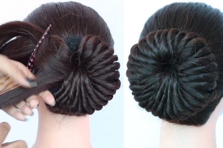 latest rope braid juda hairstyle || trending hairstyle || wedding hairstyles || juda hairstyle