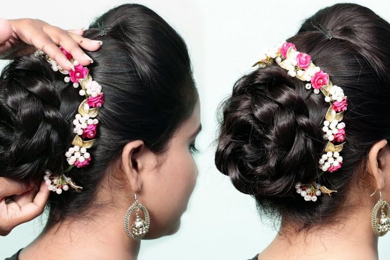 2 beautiful bridal bun hairstyles | wedding hairstyles | bridal hairstyle | bun hairstyles | style