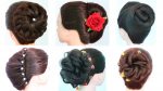 6 easy and beautiful hairstyles for party | wedding guest hairstyles | simple hairstyles | hairstyle