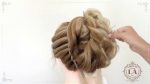 9 Fast wedding hairstyle with weave texture