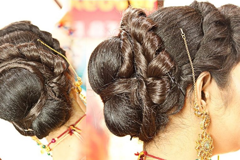 2nd Simple 10min Hairbun for Beginner Prabha Hairstyle and Treatment