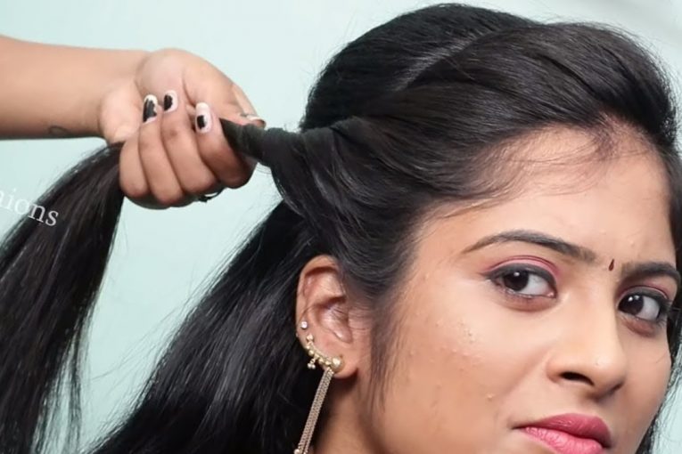 How to do Hairstyle for long hair 2019 | Hairstyles for Party, wedding, function | Hair style girl