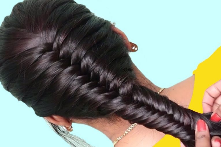 French Braid Hairstyle for Wedding or party | Hairstyle for Girl | Hairstyle with Trick