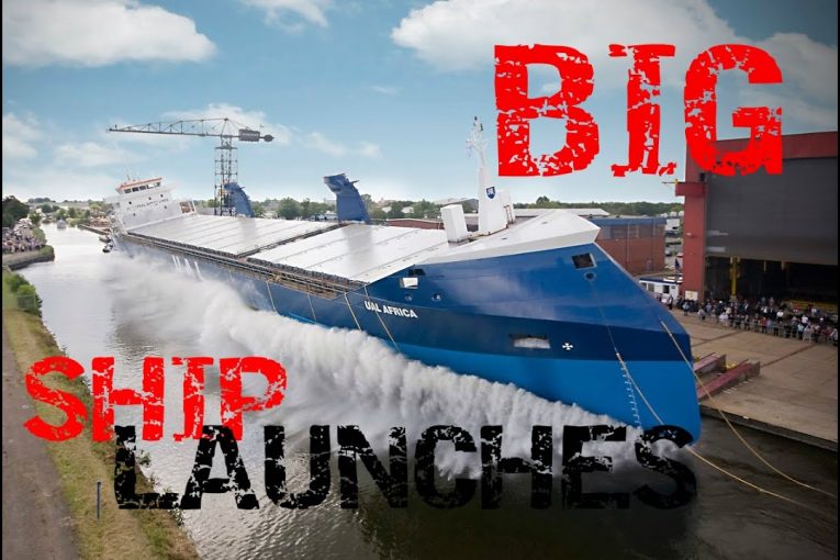 BIG SHIP LAUNCHES COMPILATION 2017 HD|BIGGEST BOAT LAUNCHES