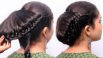 new latest hairstyle for party, wedding with trick | cute hairstyles | bun hairstyles | hairstyle