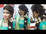 Easy & cute wedding hairstyle for girl( step-by-step)