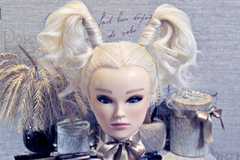 Два высоких хвоста | Авторские причёски | Лена Роговая | Hairstyles by REM | Copyright ©