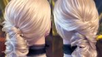 Коса с резинками — Перекрёсток | Авторские причёски | Лена Роговая | Hairstyles by REM | Copyright ©