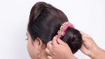 Quick & Easy Puff Hairstyles for saree | SIMPLE PUFF HAIRSTYLES | Front Puff Hairstyle for Thin Hair