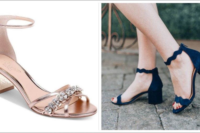 Latest Medium Heel Sandals Designes Collection For Ladies