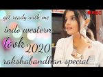Rakshabandhan outfit ideas | indo western look 2020 | styling tips for rakhi | simple hairstyle idea