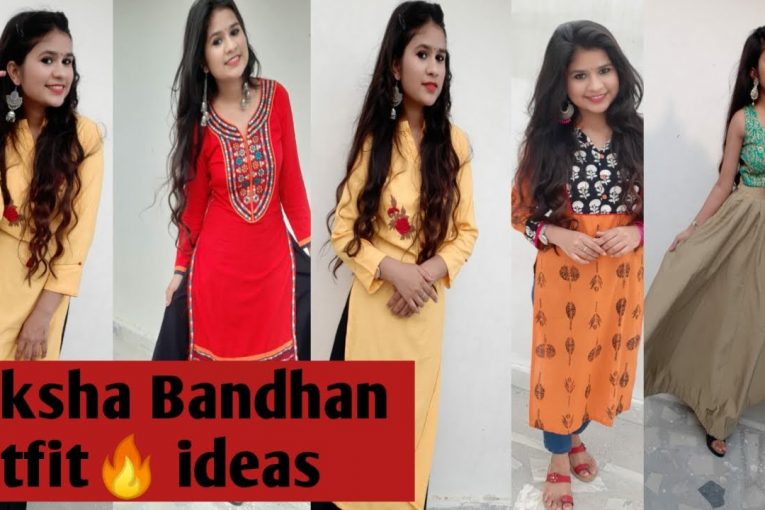 रक्षाबंधन outfit ideas ll 2020 ll Rakhi look ll every girl should know this ll indian vlogger ritika