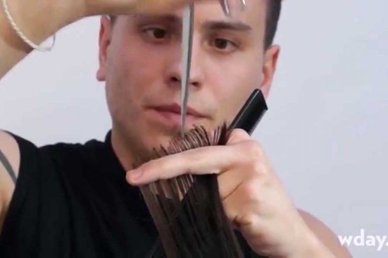 Стрижка каскад (лесенка) на средние и длинные волосы by Дмитрий Микеров