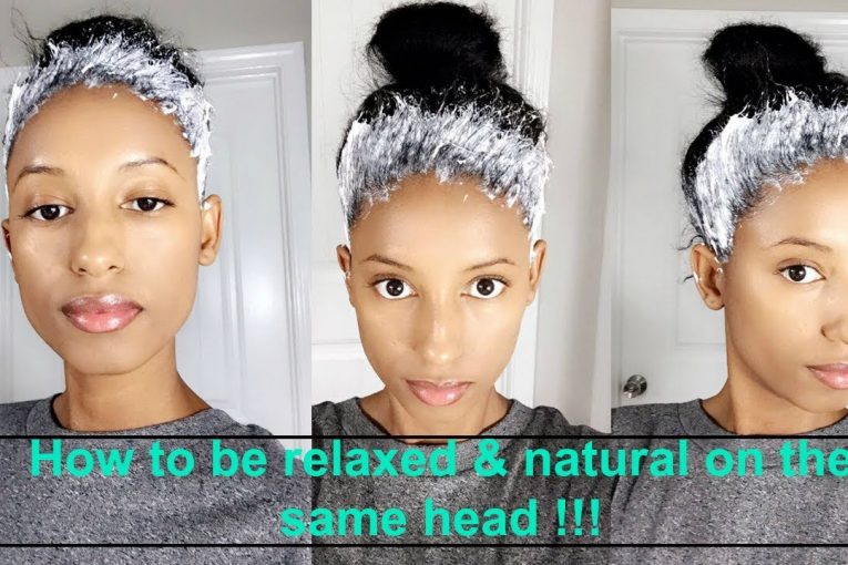 BEST RELAXER TECHNIQUE FOR HEALTHY HAIR AND FAST GROWTH . Easy at home hair relaxing