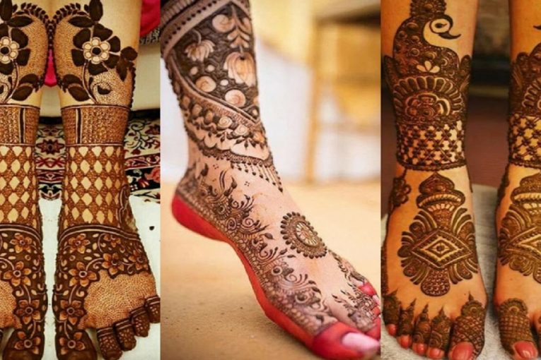 New Feet Mehndi Design|Stylish Feet Mehndi Design