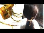 How to Make SILK THREAD Braided Hair Dories | Silke Thread Hair Accessories