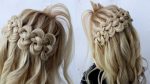 Knotted Waterfall Braid Headband | hairstyle for wedding and party | trending hairstyle | Half up