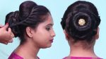 Beautiful Bun Hairstyle For Wedding/Function | Hair Tutorial | PlayEven Fashions