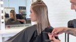 Женская стрижка ДЛИННЫЙ БОБ 2020 средние волосы — Артем Любимов стрижки. Как постричь длинное каре!