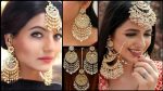 Latest Fancy Styles Earrings Maang Tikka Design's /Most Attractive And Unique Design's