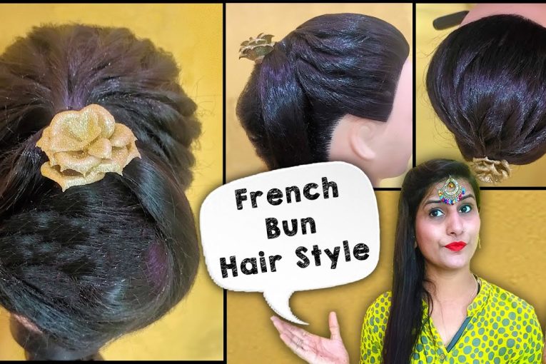 Hairstyle trick | French bun Hairstyle | French Roll | French Twist | Beauty Fashion With Reshu