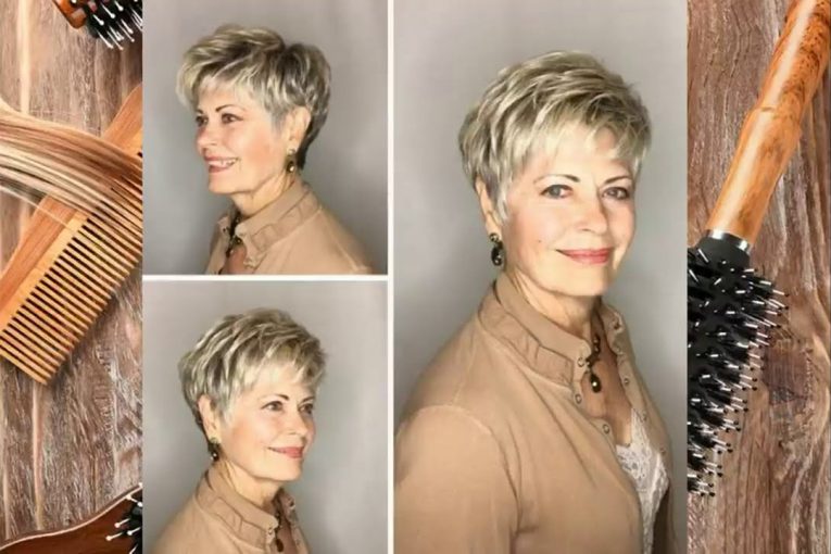 СТРИЖКА ПИКСИ — 2020 ДЛЯ ЖЕНЩИН ЗА 60 ЛЕТ / PIXIE HAIRCUT-2020 FOR WOMEN OVER 60 YEARS OLD.