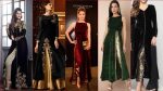 Velvet Long Kurtis Design For Party Wear|Velvet Dress Designs 2020-2021 #winter|Styling With Us