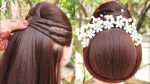 amazing bun hairstyle for party || festive juda hairstyle || easy bun hairstyle || new hairstyle ||