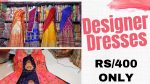 LONG FROCK@400 I Half Sarees, Punjabi Suits, Stone Work  I Charminar shopping I Fashion Trends I